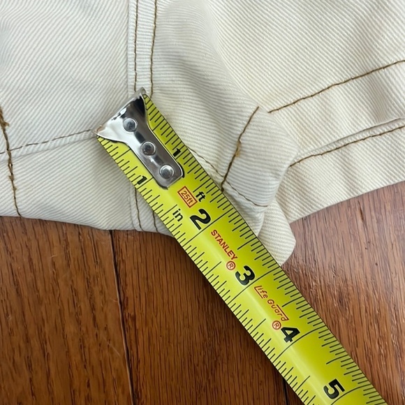 NWT Pacsun Paint Splatter Cream Shorts Size 29 Y2K - Picture 7 of 13